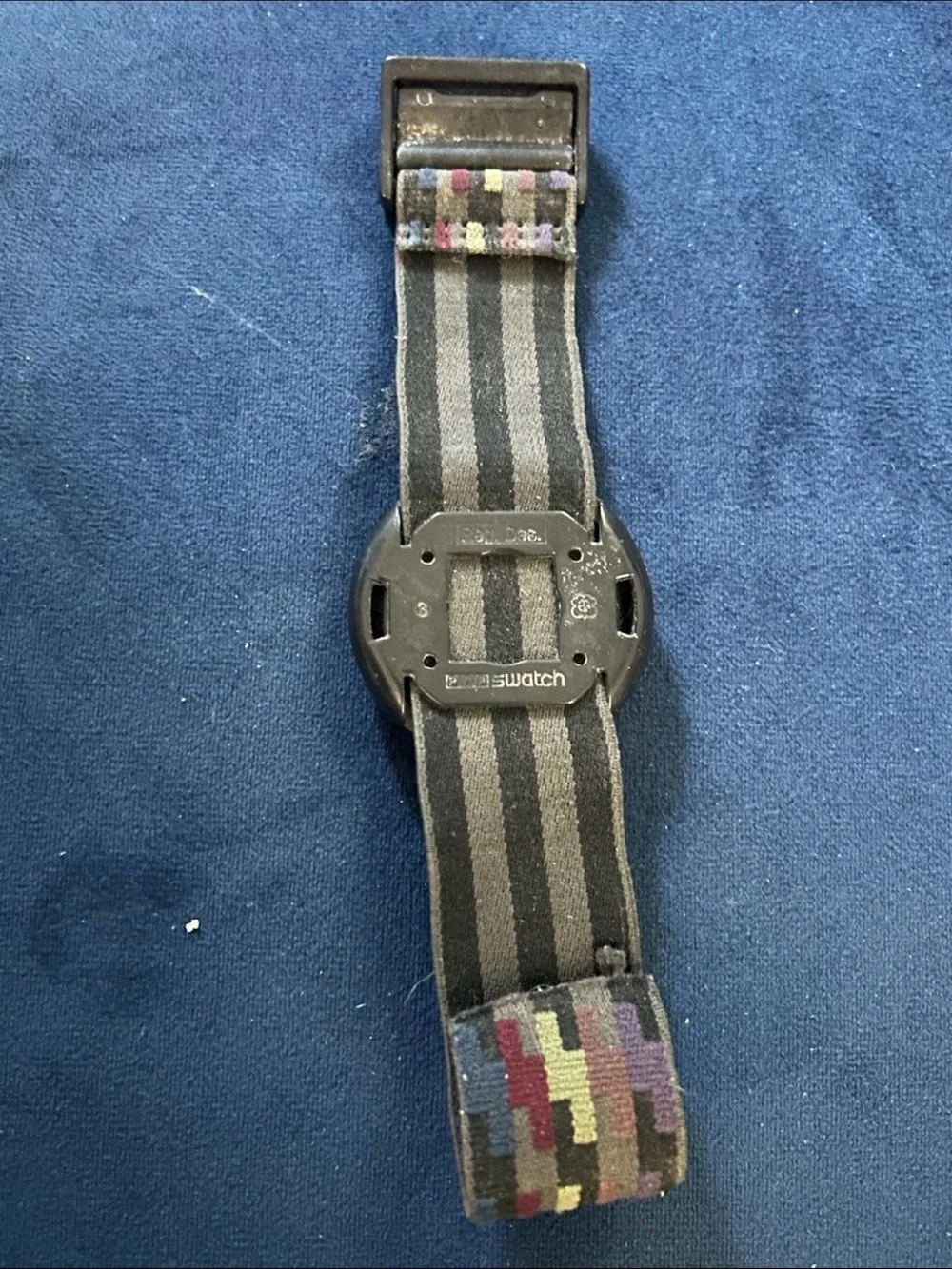Vintage POP Swatch Elastic Band 80's 90's Swiss Quartz